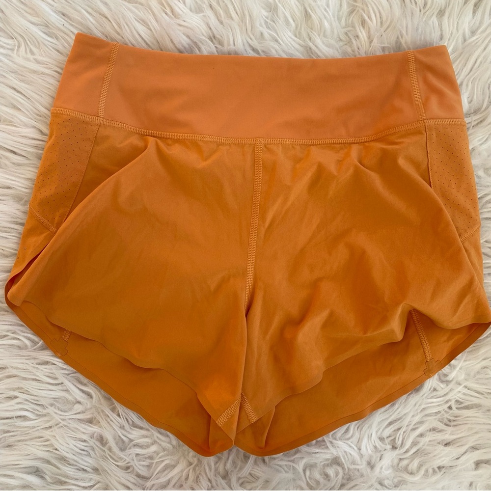 Athleta Run With It 3.5” Shorts Women’s Size XS Seville Orange